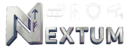Nextum shop - dark banner logo
