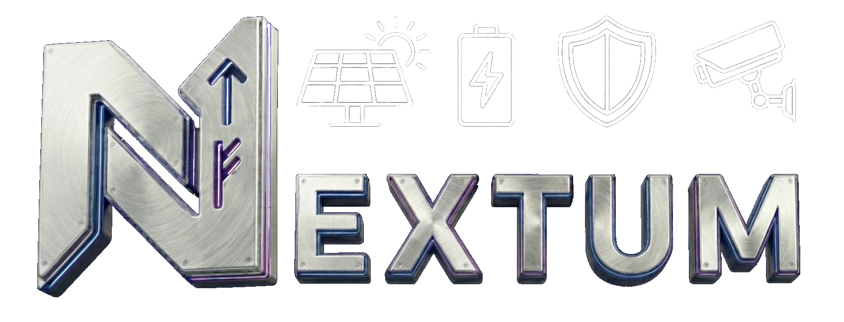Nextum shop - dark banner logo