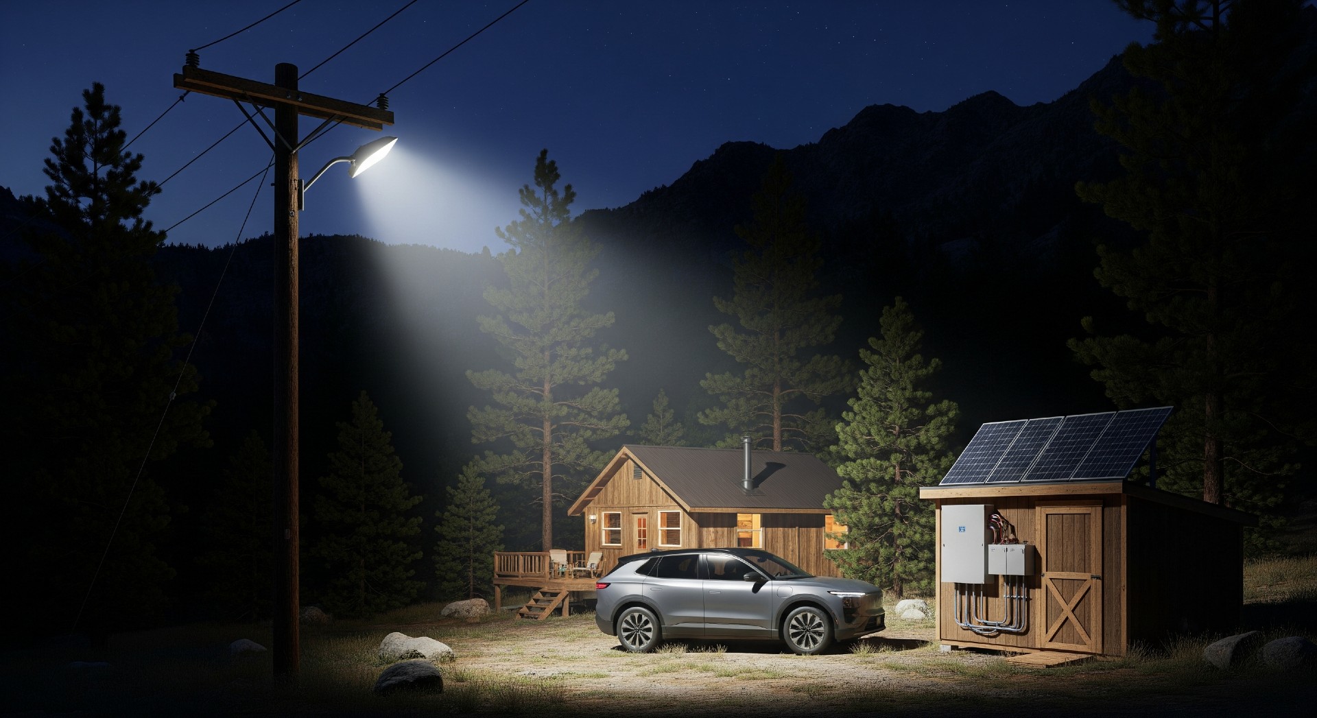 off-grid street lights